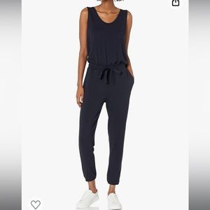 Daily Ritual Women's Supersoft Terry Sleeveless Scoopneck Jumpsuit